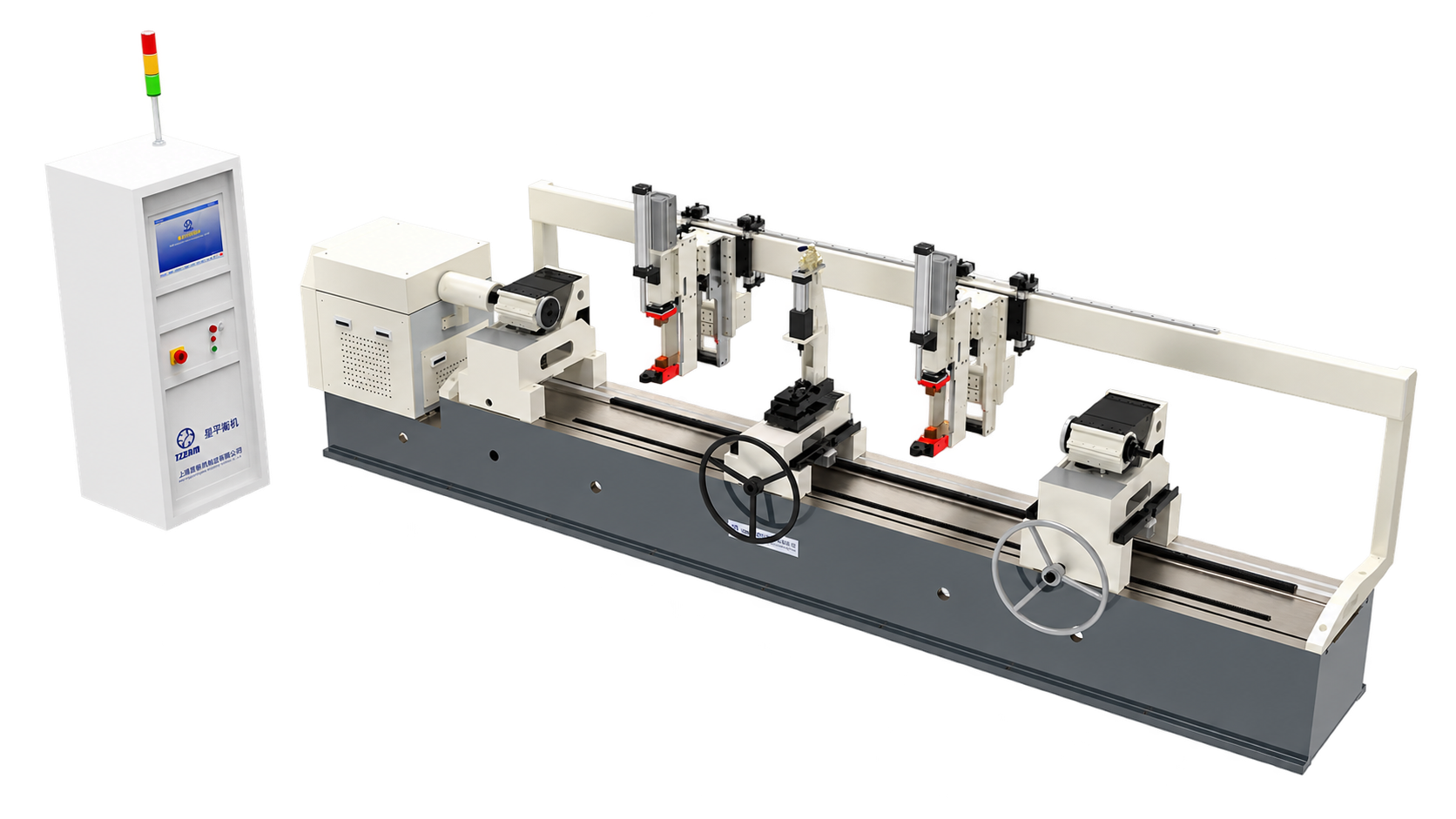 Horizontal machine d’équilibrage
