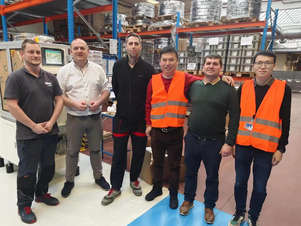 JZABM’s team visited  AMETEK R&D center and production base