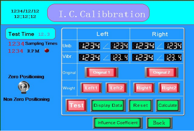 How to do I.C.Calibration on JIZHI Dynamic Balancing Machine - Knowledge Base - 1