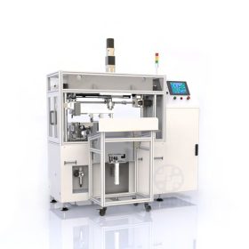 Automatic straightening machine for round bars