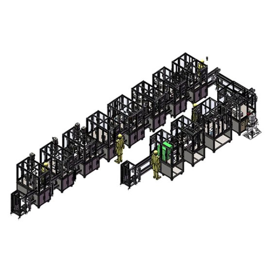 Brushless water pump assembly line