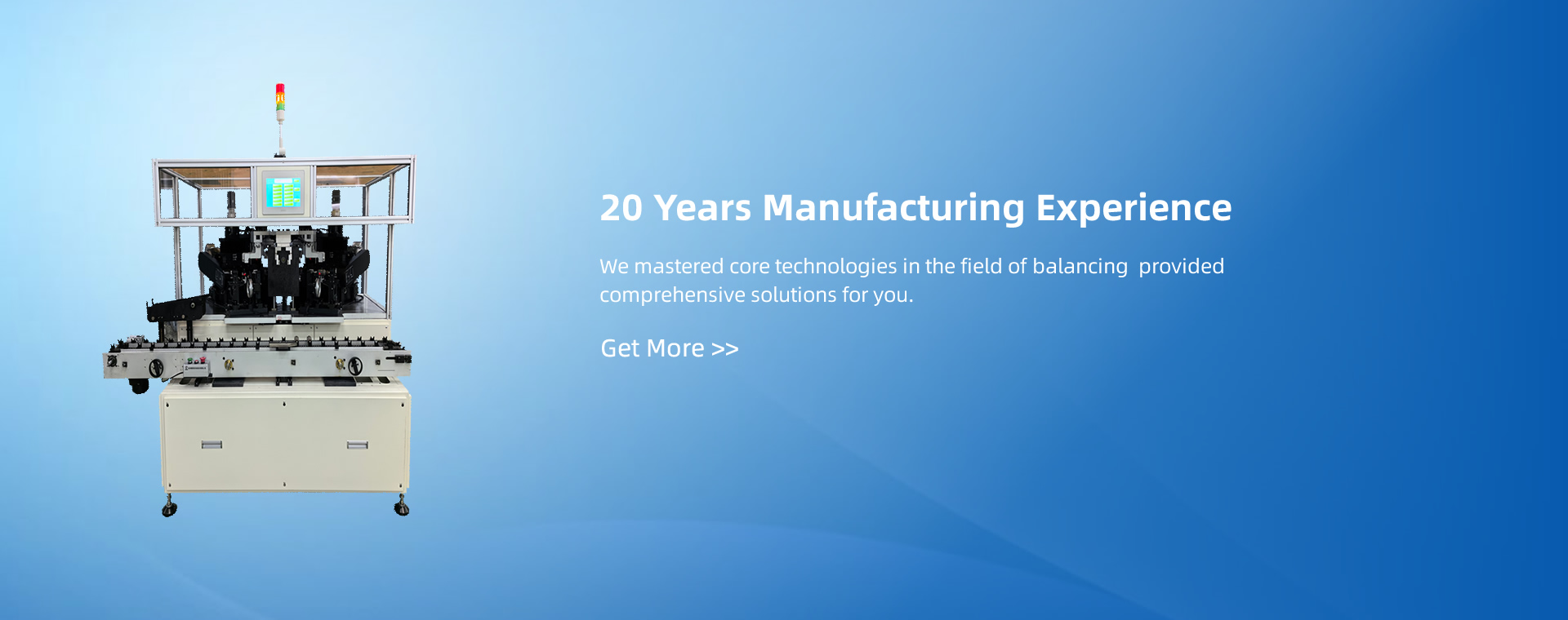 20 Years  Manufacturing Experience